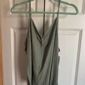 Olive green tank